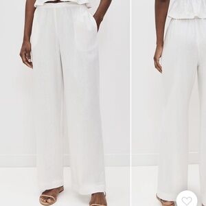 Wayf linen pants, large